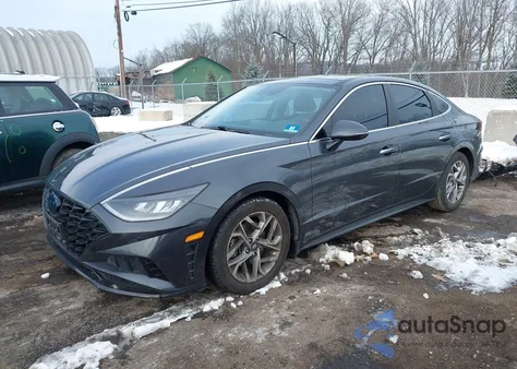 2020 Hyundai Sonata Sel из США, поврежденный, VIN 5NPEF4JA2LH048660